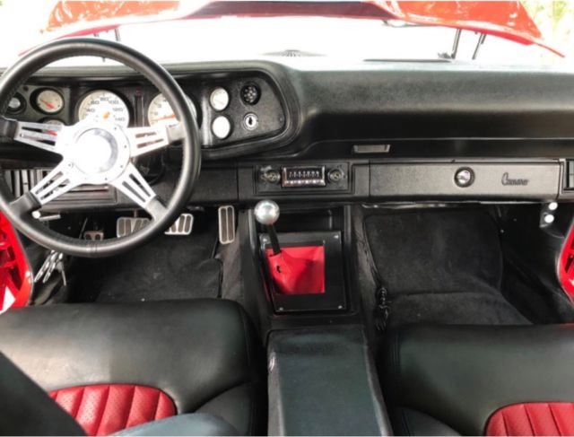 1970 Red w/ Black Racing Stripe Chevrolet Camaro Coupe