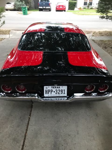 1970 Red w/ Black Racing Stripe Chevrolet Camaro Coupe