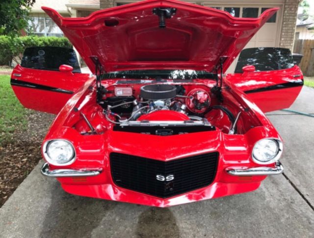 1970 Red w/ Black Racing Stripe Chevrolet Camaro Coupe