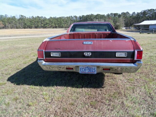 1970 Burgundy Chevrolet El Camino