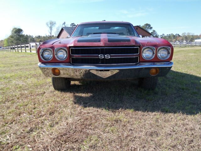1970 Burgundy Chevrolet El Camino