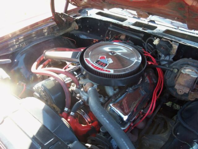 1970 Burgundy Chevrolet El Camino