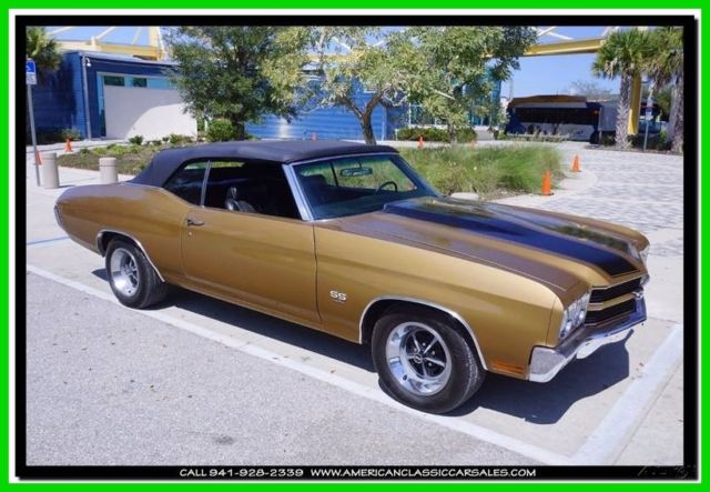 1970 Gold Chevrolet Chevelle