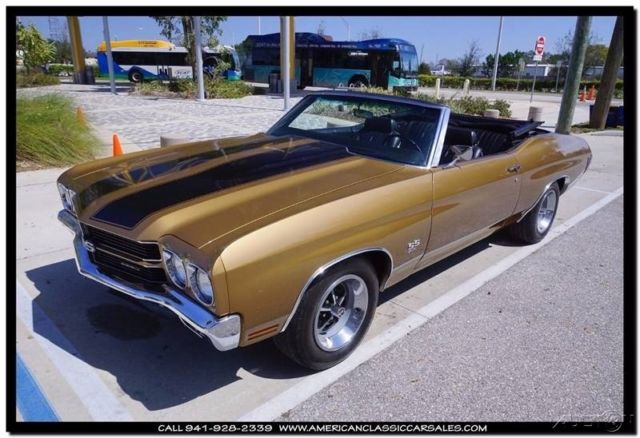 1970 Gold Chevrolet Chevelle