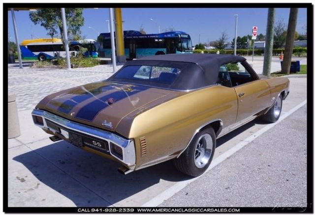 1970 Gold Chevrolet Chevelle