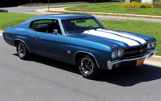 1970 White Chevrolet Chevelle Coupe