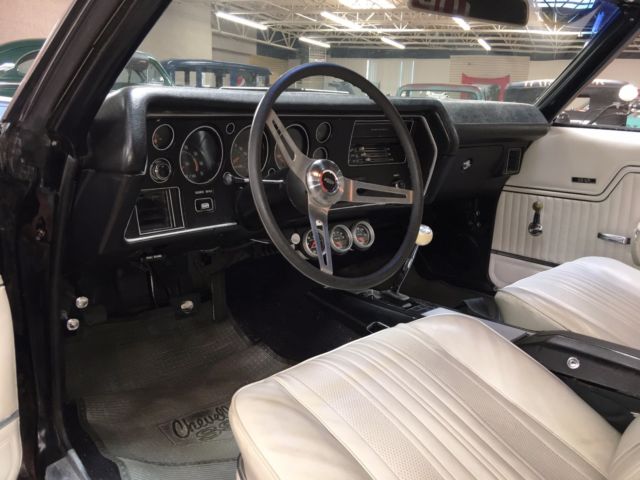 1970 Tuxedo Black Chevrolet Chevelle Coupe