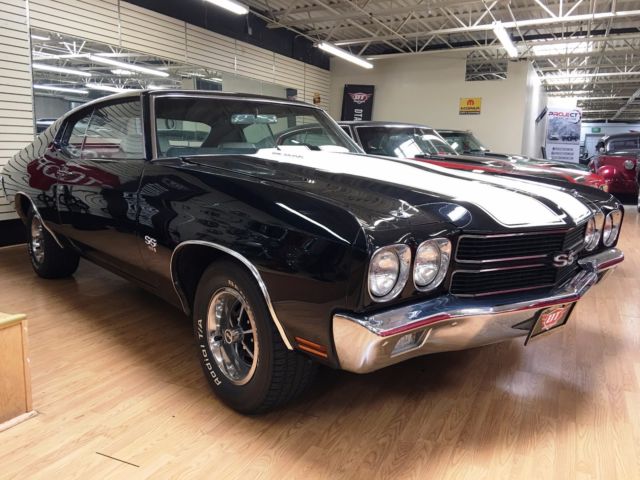 1970 Tuxedo Black Chevrolet Chevelle Coupe