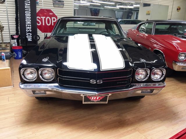 1970 Tuxedo Black Chevrolet Chevelle Coupe