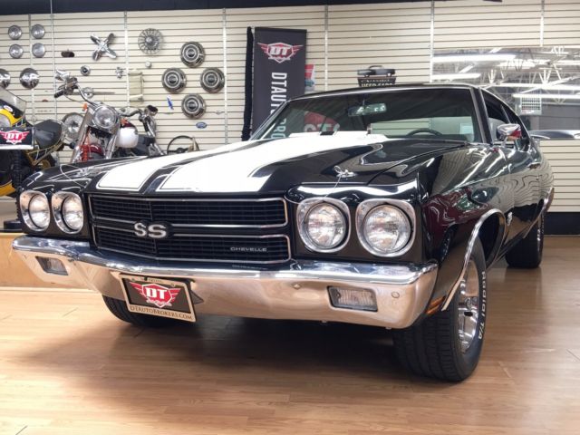1970 Tuxedo Black Chevrolet Chevelle Coupe