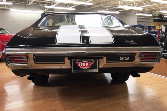 1970 Tuxedo Black Chevrolet Chevelle Coupe