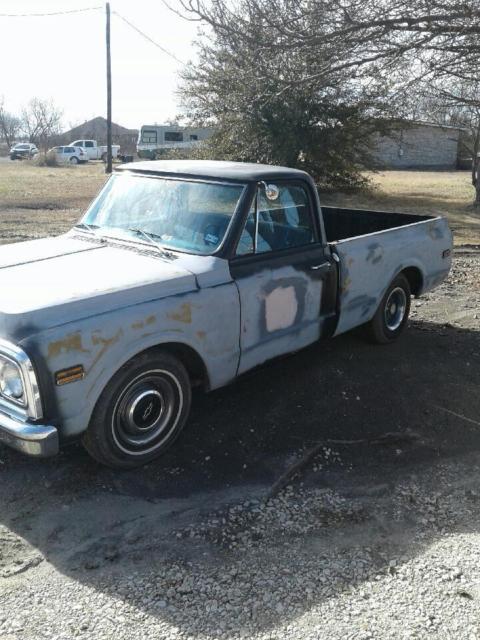 1970 PRIMER GREY Chevrolet C-10 Standard Cab Pickup