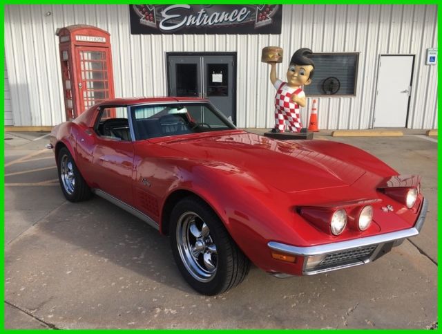 1970 Red Chevrolet Corvette