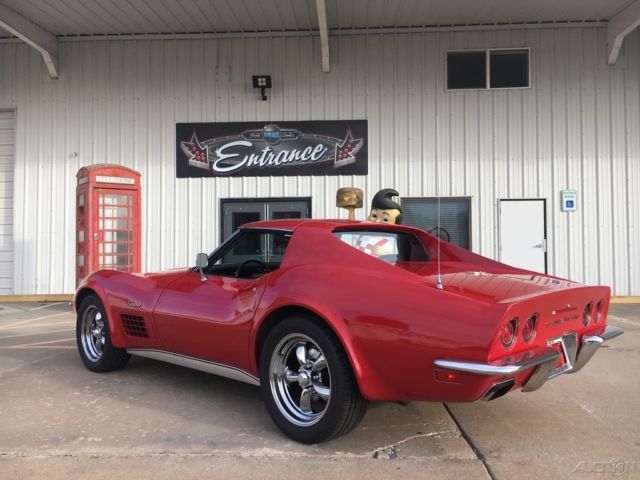 1970 Red Chevrolet Corvette