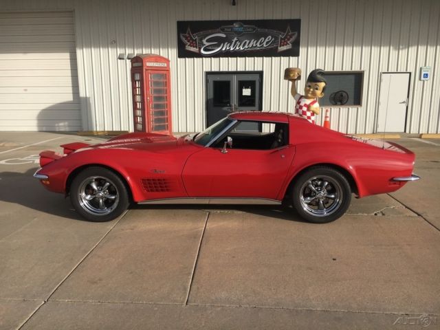 1970 Red Chevrolet Corvette