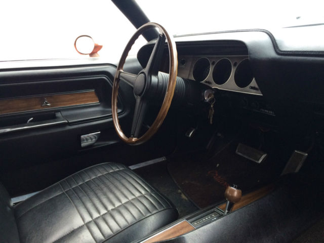 1970 Burnt Orange Dodge Challenger 2dr hardtop