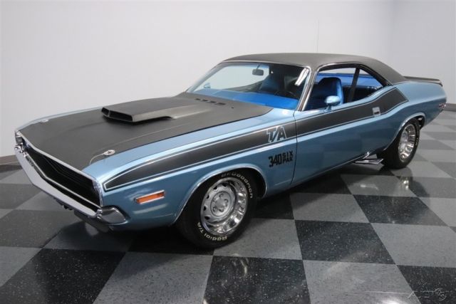 1970 Blue Dodge Challenger