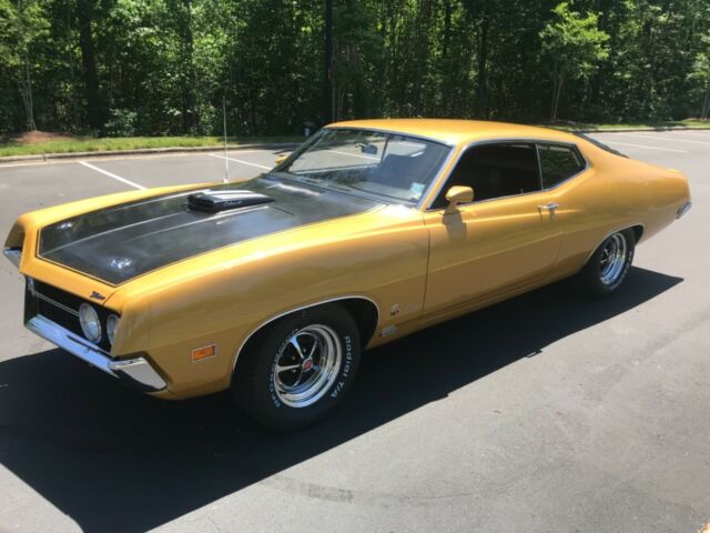 1970 Bright gold metallic Ford Torino 2 Door