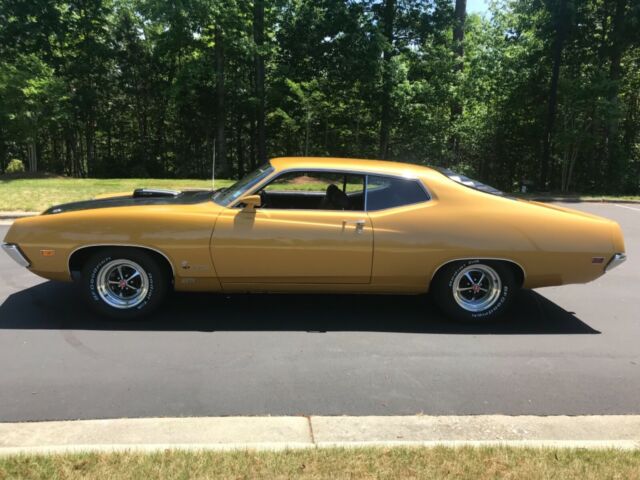 1970 Bright gold metallic Ford Torino 2 Door