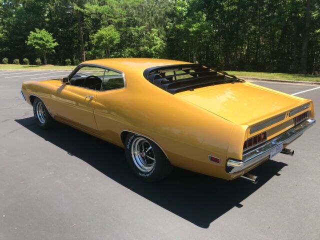 1970 Bright gold metallic Ford Torino 2 Door