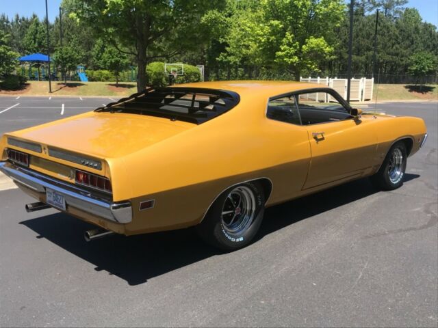1970 Bright gold metallic Ford Torino 2 Door