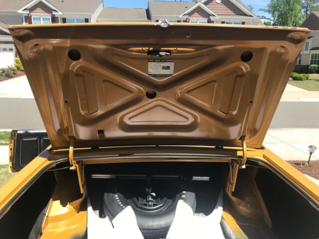 1970 Bright gold metallic Ford Torino 2 Door