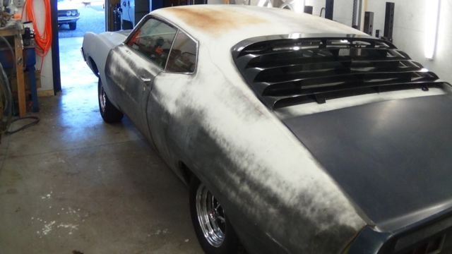 1970 Orange Ford Torino Coupe