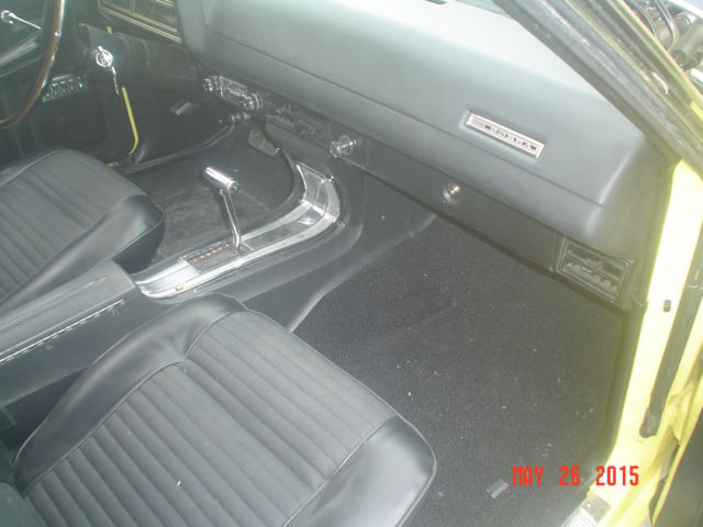 1970 Blue Ford Torino fast back