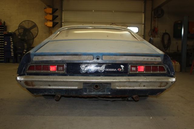 1970 Blue Ford Torino Coupe