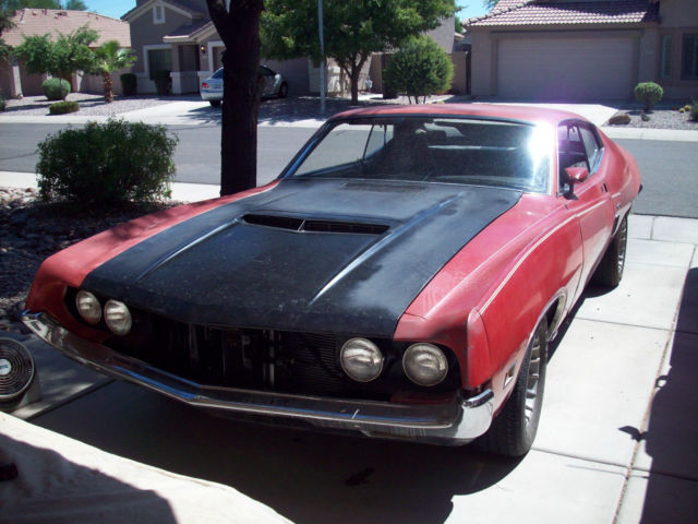 1970 Red Ford Torino