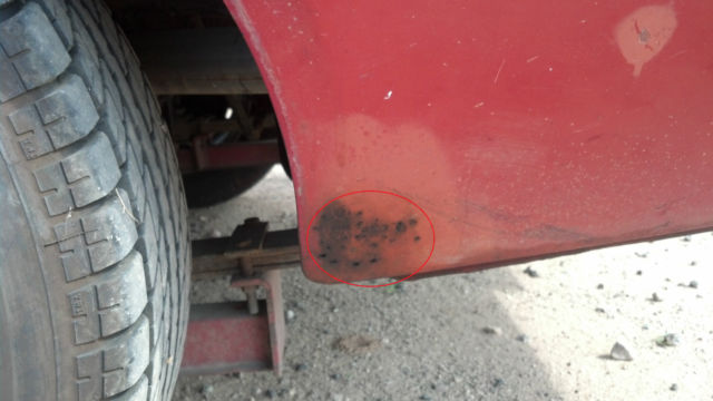 1970 Red Ford Torino