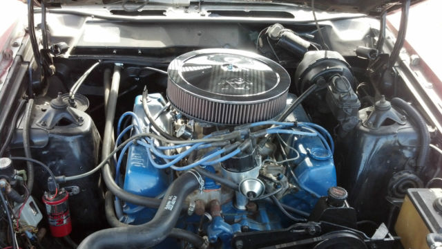 1970 Red Ford Torino