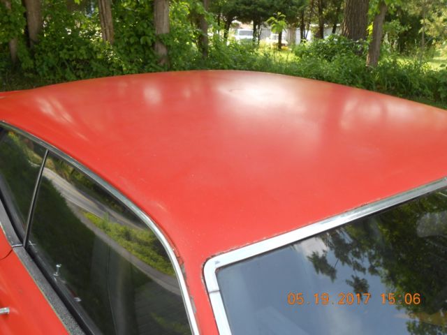 1970 Orange Ford Torino Fastback
