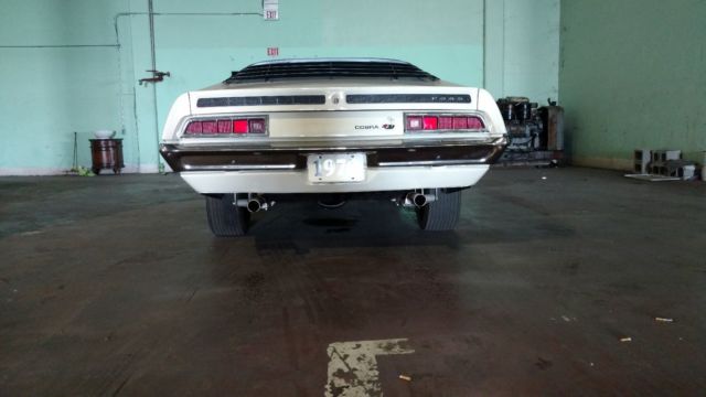 1970 White Ford Torino 2 Door