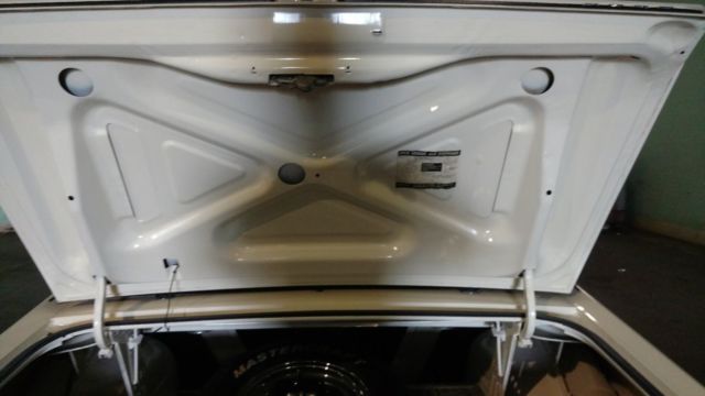 1970 White Ford Torino 2 Door