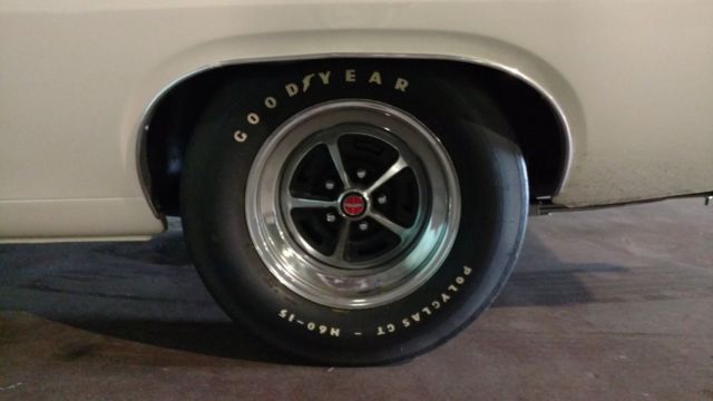 1970 White Ford Torino 2 Door