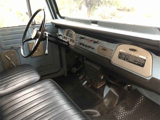 1970 Blue Toyota FJ Cruiser Convertible