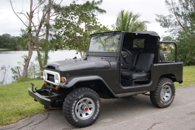 1970 Black Toyota Land Cruiser Wagon