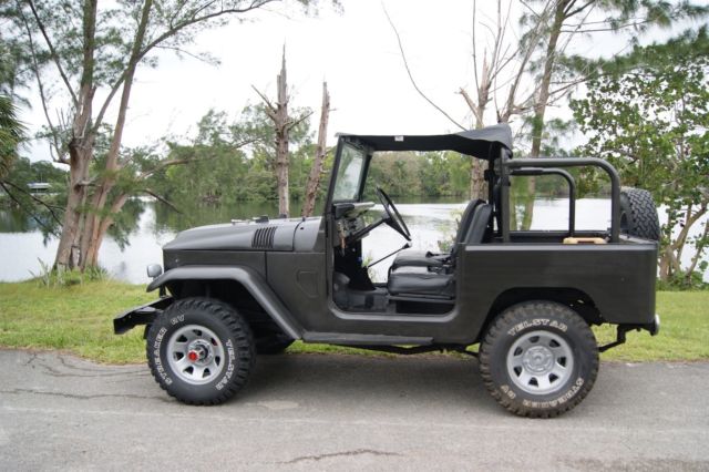 1970 Black Toyota Land Cruiser Wagon