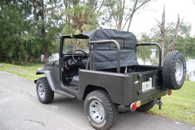 1970 Black Toyota Land Cruiser Wagon
