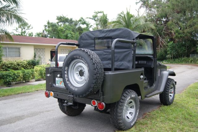1970 Black Toyota Land Cruiser Wagon