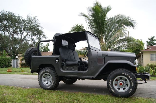 1970 Black Toyota Land Cruiser Wagon
