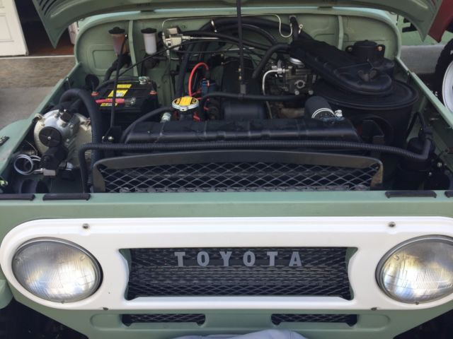 1970 Green Toyota Land Cruiser SUV