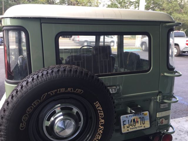 1970 Green Toyota Land Cruiser SUV