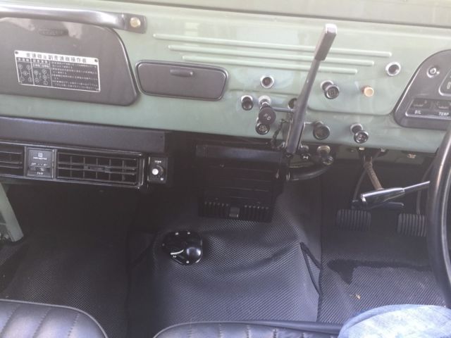 1970 Green Toyota Land Cruiser SUV