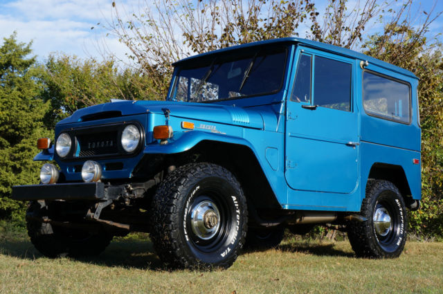 1970 Blue Toyota Land Cruiser