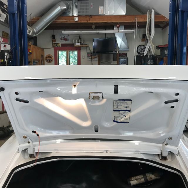 1970 White Pontiac Trans Am Coupe