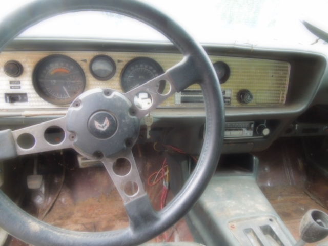 1970 White Pontiac Trans Am Coupe