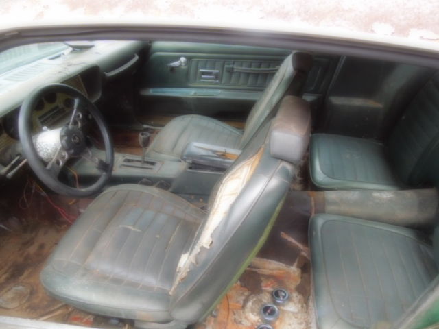 1970 White Pontiac Trans Am Coupe