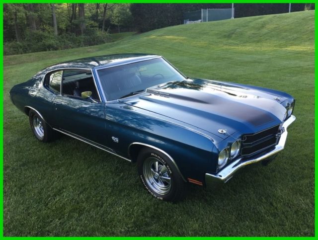 1970 Blue Chevrolet Chevelle